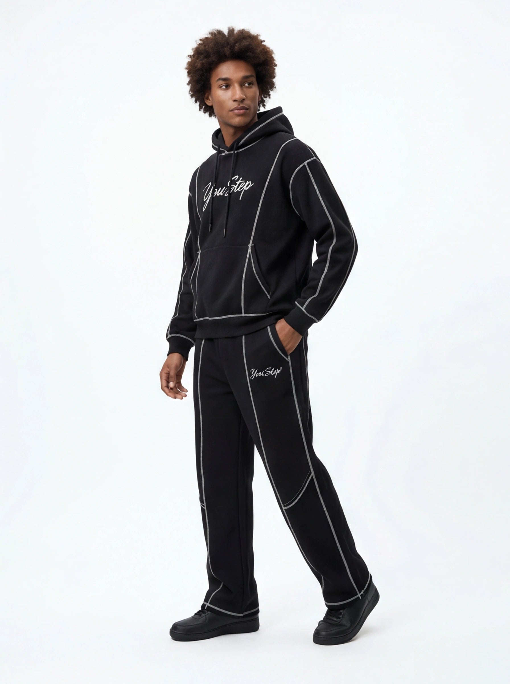 YouStep Black Tracksuit